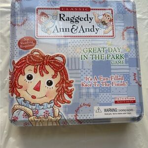 NEW Raggedy Ann and Andy, Great Day at the Pork Game by Pressman Toy